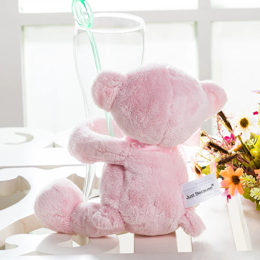 Soft Baby Teddy Bear Vase Hugger