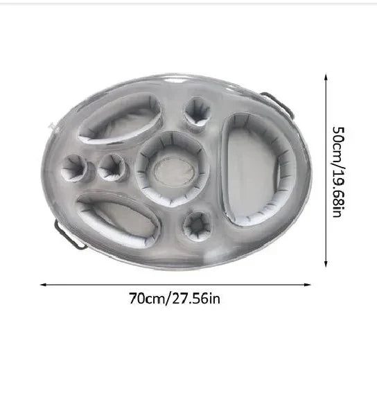 Summer Party Inflatable Pool Drink Cooler Tray