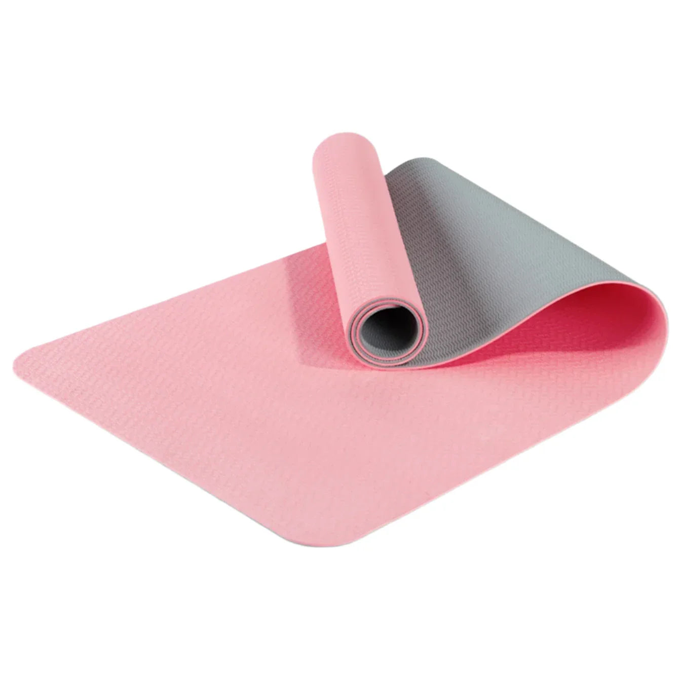 Professional Yoga Mat with Strap TPE
