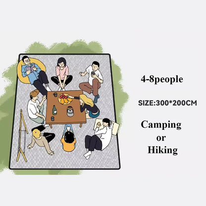 Outdoor Picnic Moisture-Proof Aluminum Film Mat