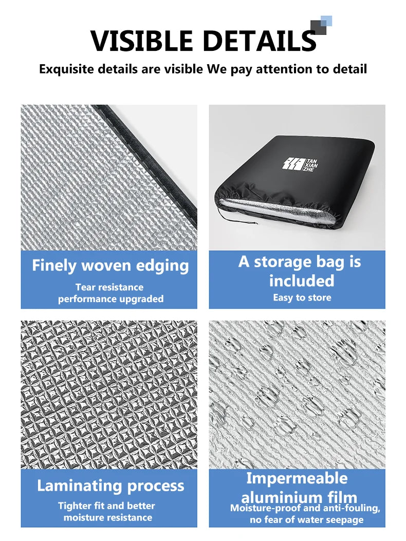 Outdoor Picnic Moisture-Proof Aluminum Film Mat