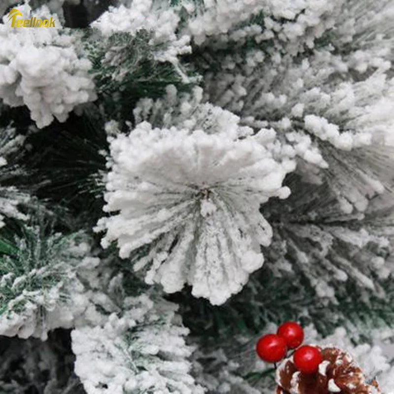 Pine Needles Christmas Tree with Hanging Sticks