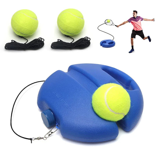 Professional Tennis Training Rebound Ball Self-Practice Tool Blue