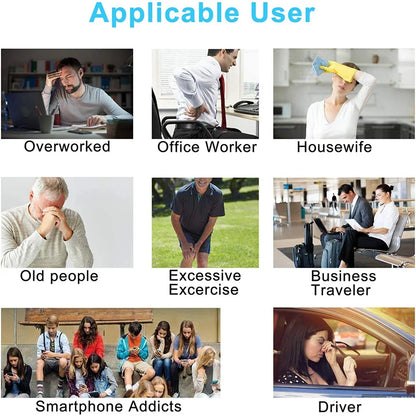 36-Mode TENS & EMS Muscle Stimulator Digital Therapy Device Black