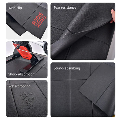Folding Silent Riding Yoga Mat