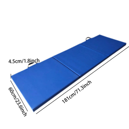 Three Fold Exercise Yoga Mat Portable Fitness
