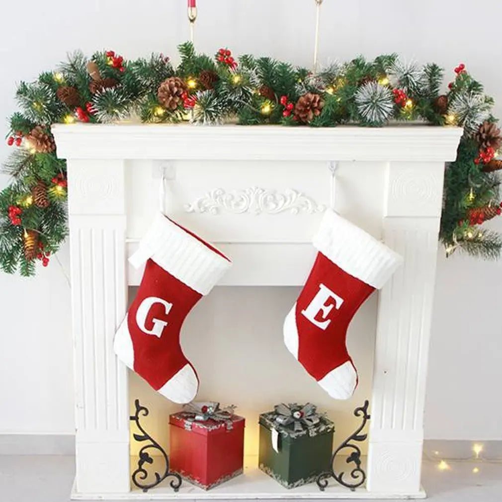 Christmas Garland Rattan Wreath