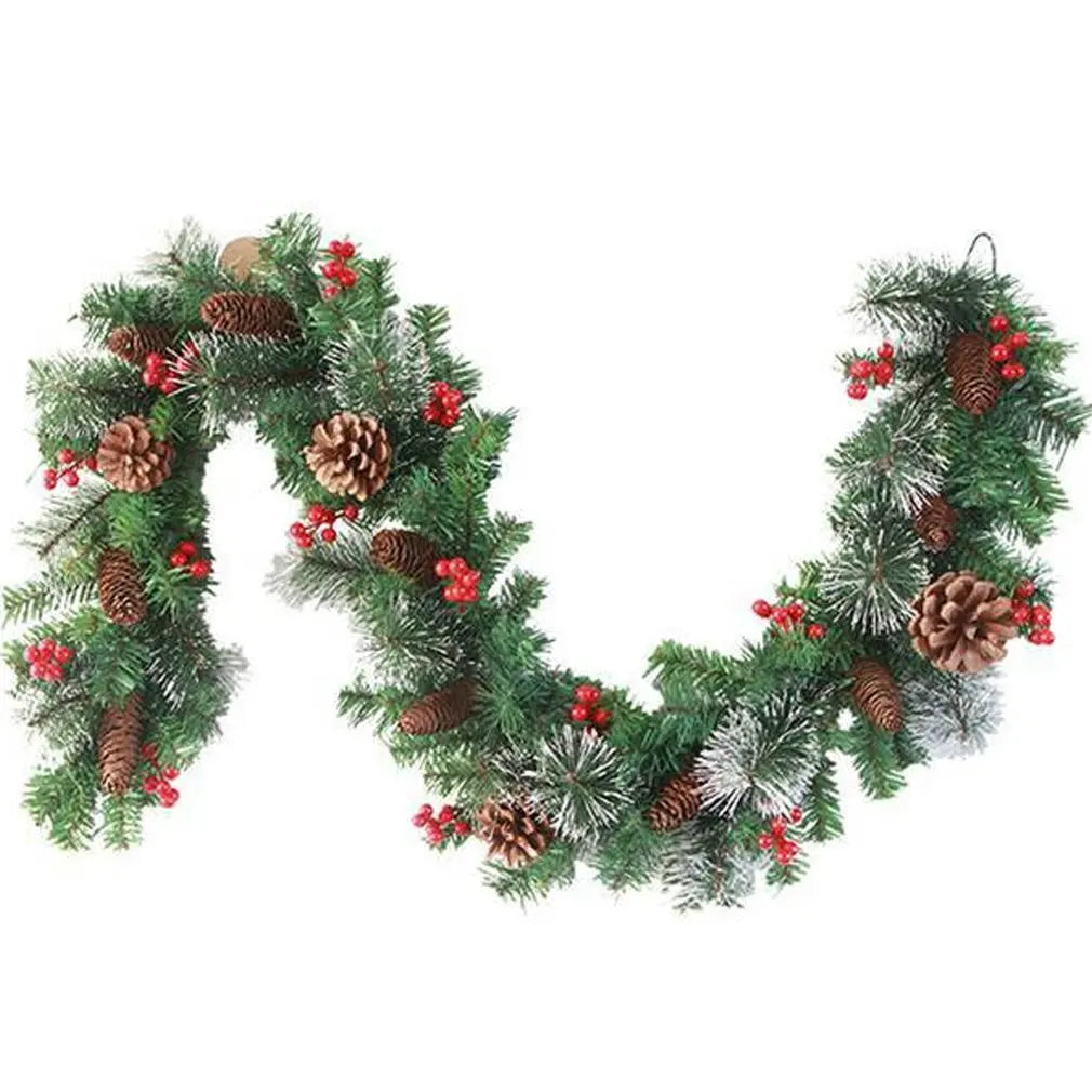 Christmas Garland Rattan Wreath