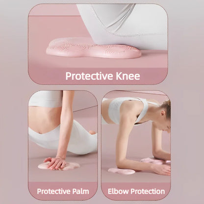 TPE Thickened Anti-Slip Yoga Kneeling Pad Pink