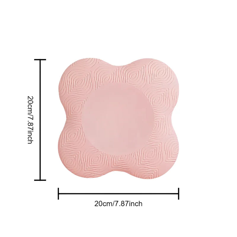 TPE Thickened Anti-Slip Yoga Kneeling Pad Pink