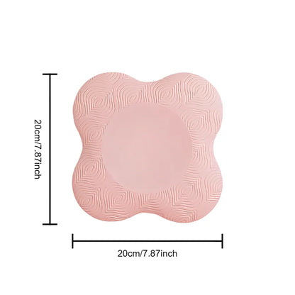 TPE Thickened Anti-Slip Yoga Kneeling Pad Pink