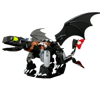 Train Dragon Figures Building Blocks for Kids Collection