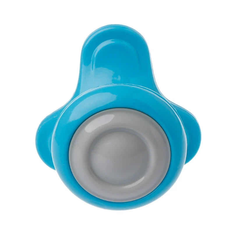 Mini USB Electric Vibrating Massager Triangle Handheld Massager Blue