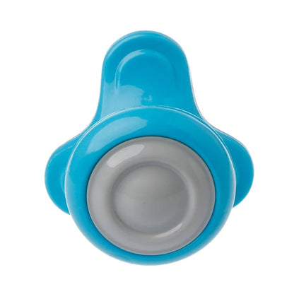 Mini USB Electric Vibrating Massager Triangle Handheld Massager Blue