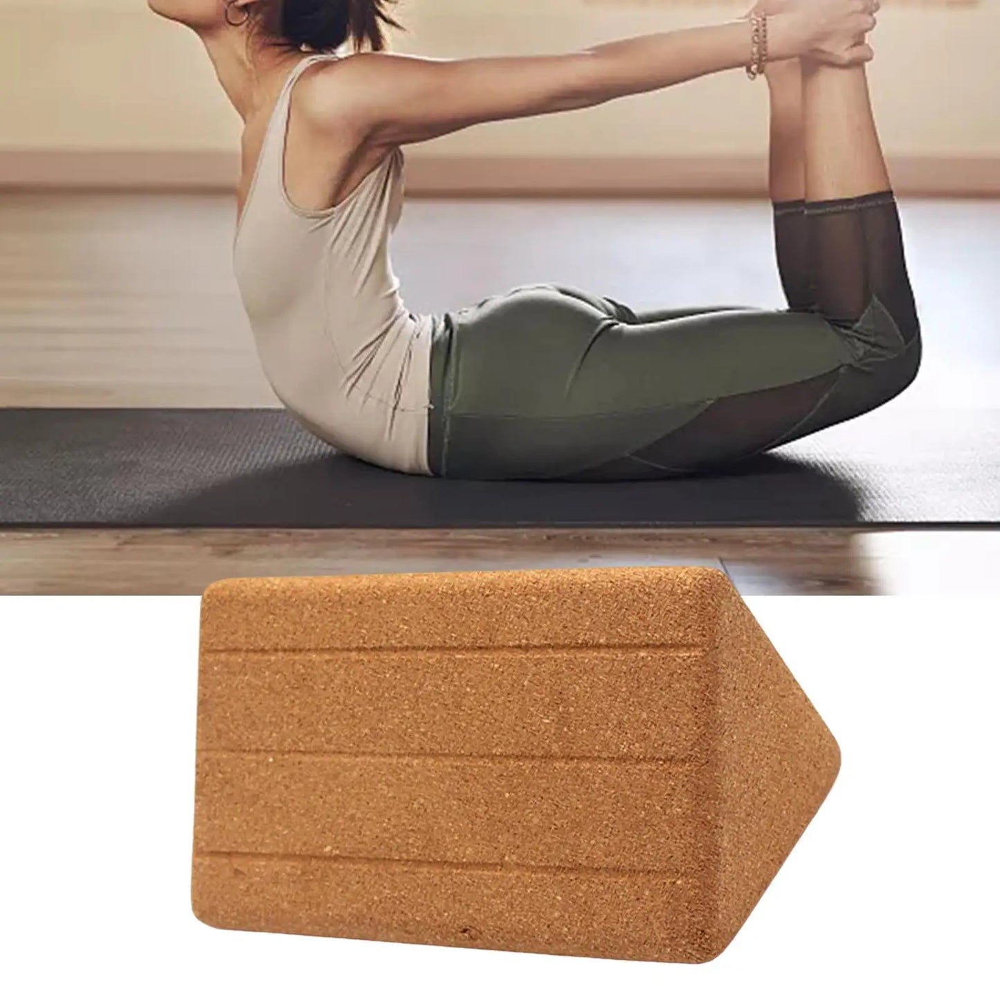 Triangle Yoga Brick for Pilates and Workouts