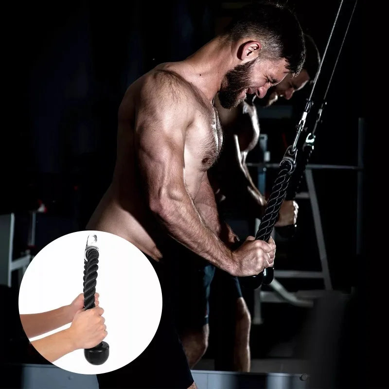 Triceps Rope Pull Down Device for Gym