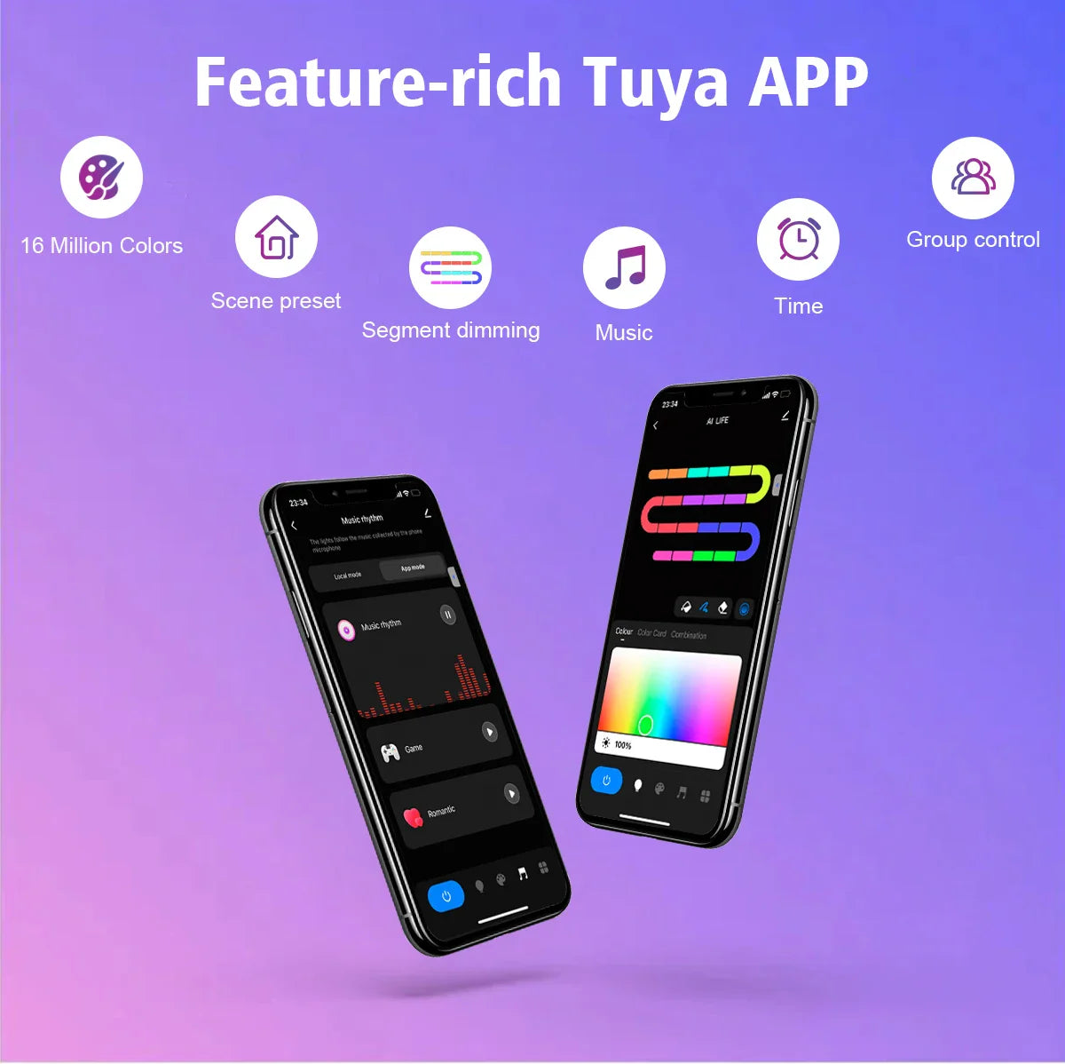 Smart WIFI LED String Lights