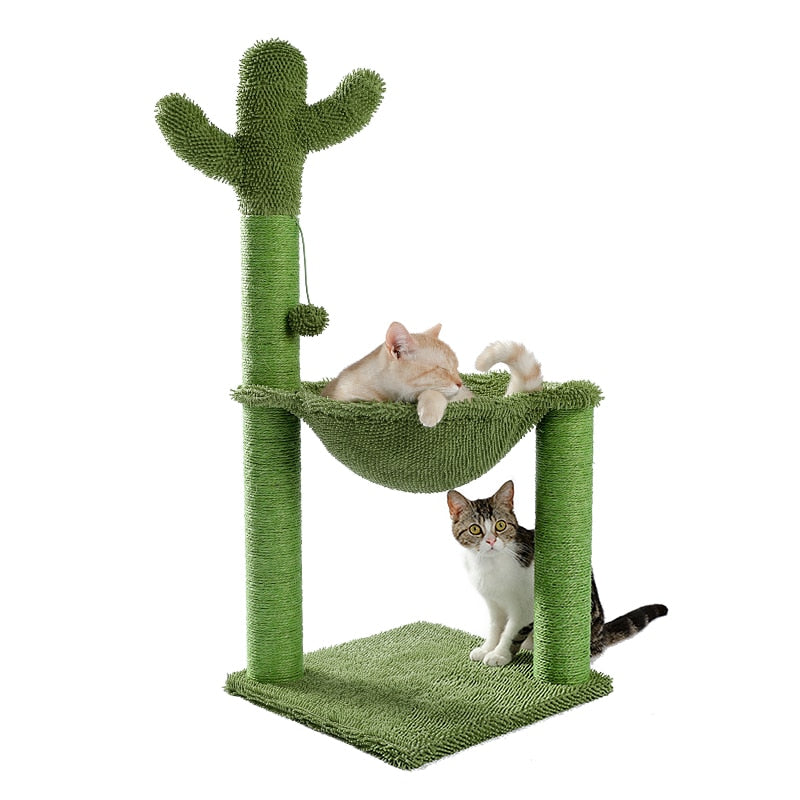 Cactus Cat Tree Toy
