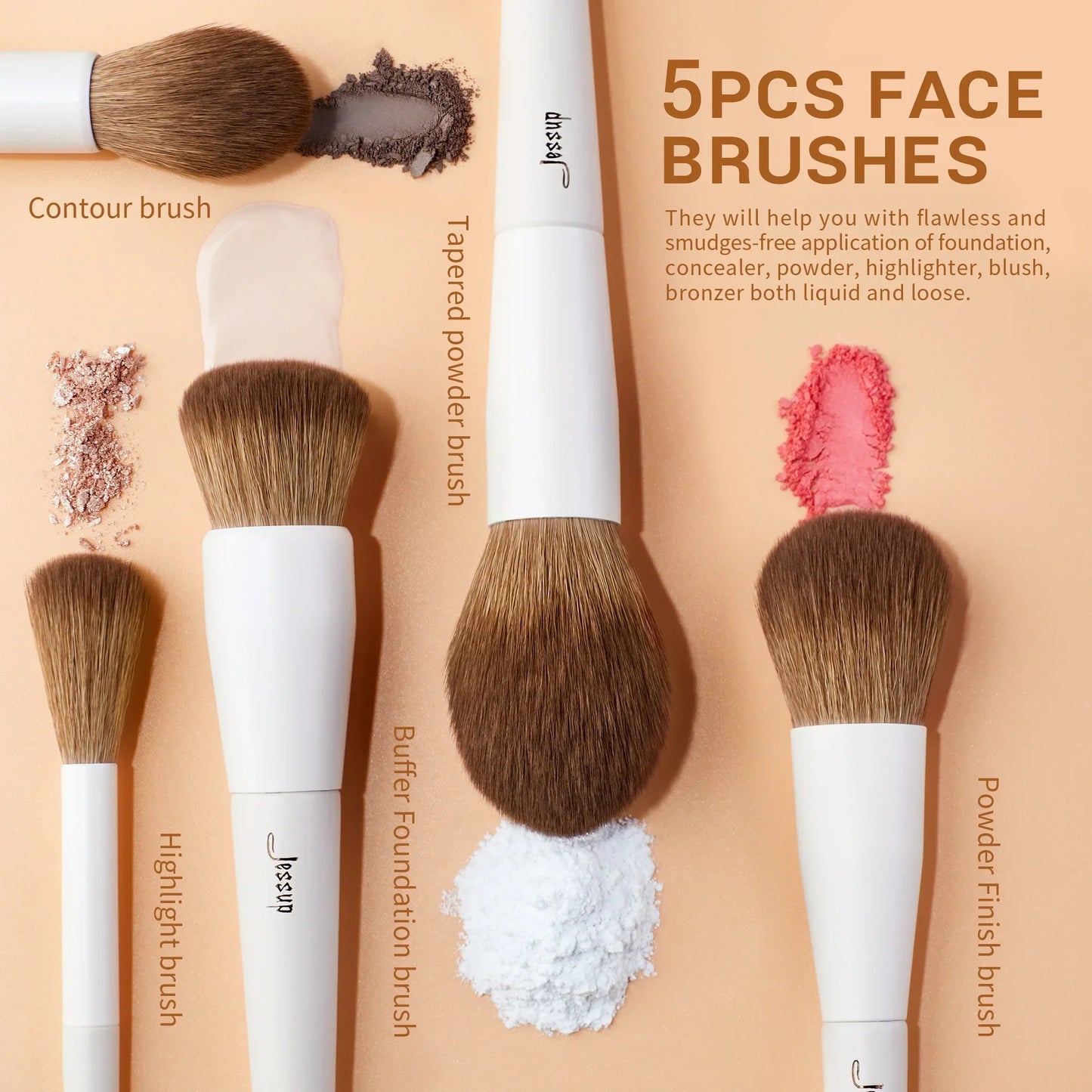 T329 14-Piece Synthetic Brush Set