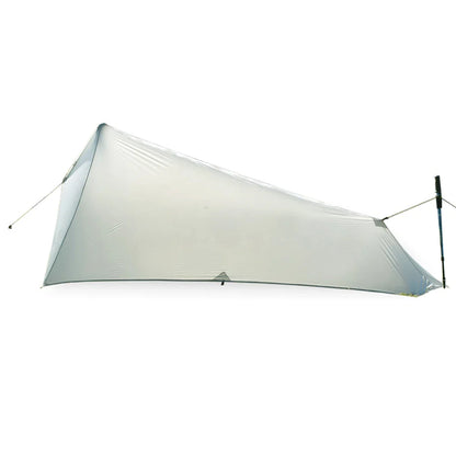 Ultra-Light Waterproof Camping Rainfly Tent Tarp Canopy (White)