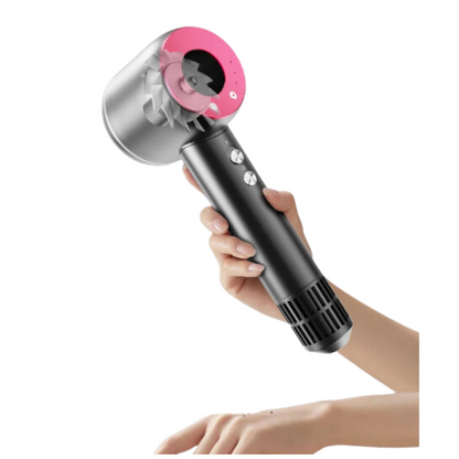 Professional Hair Dryer with Negative Ionic Technology and Nozzle