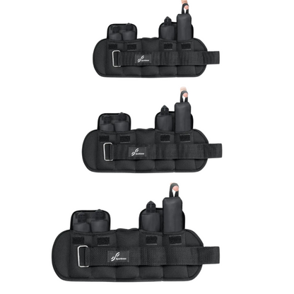 Adjustable Ankle Weights - 1 Pair, 4lbs