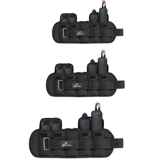 Adjustable Ankle Weights - 1 Pair, 4lbs