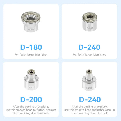 Upgraded Diamond Microdermabrasion Machine White