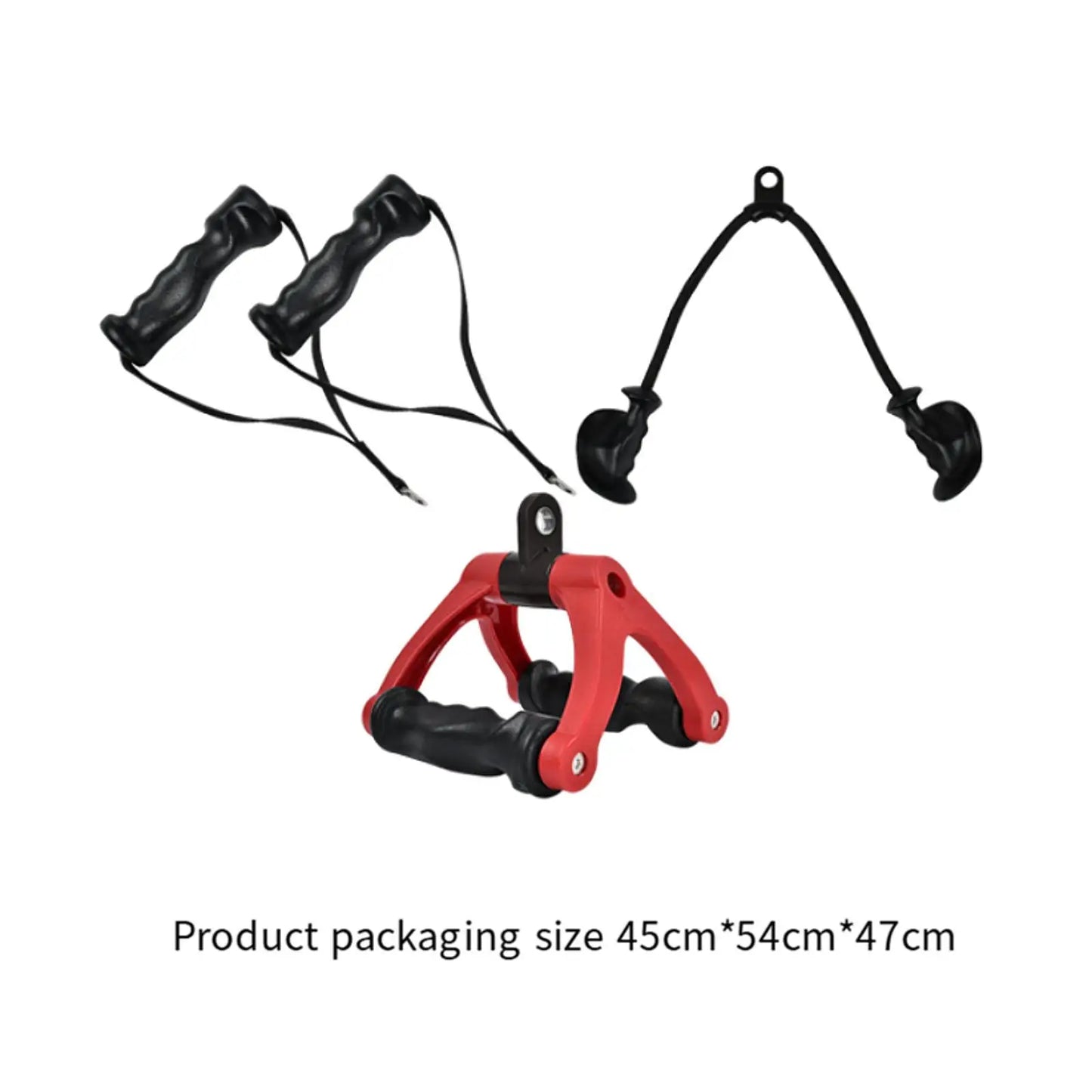 V Shaped Rowing Bar Tricep Cable Attachment