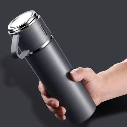 Vacuum Flask Thermal Stainless Steel Bottle Set
