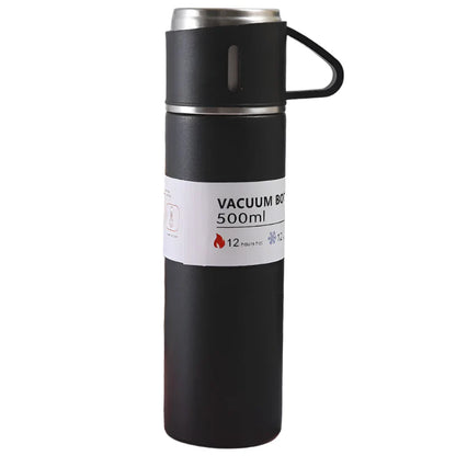 Vacuum Flask Thermal Stainless Steel Bottle Set