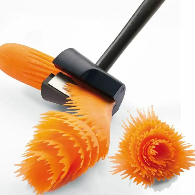 Household Spiral Vegetable & Fruit Cutter – Fast & Portable Slicer