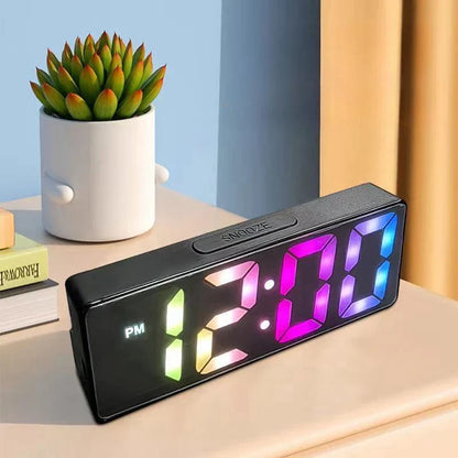 Voice Control Digital Alarm Clock – LED Display
