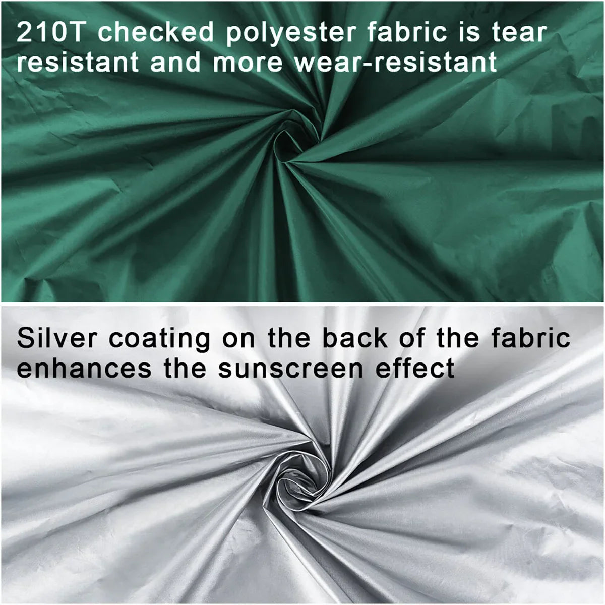 Waterproof Camping Tarp Sunshade UV Protection Tent (Green)