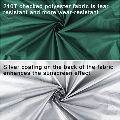 Waterproof Camping Tarp Sunshade UV Protection Tent (Green)