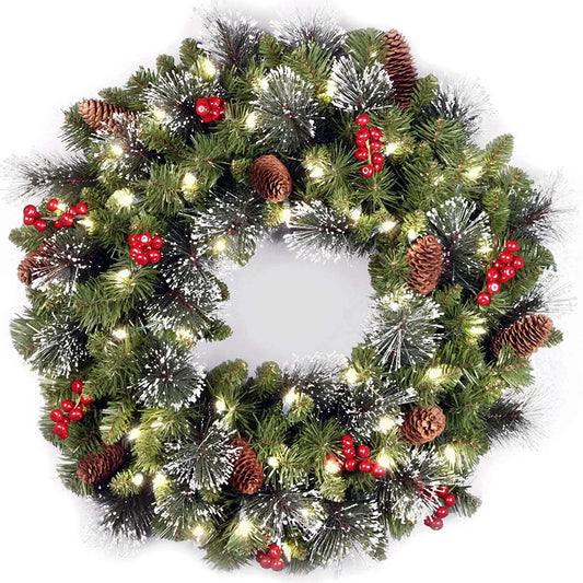 Artificial Christmas Garland Wreath for Home Decoration