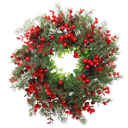 Winter Berry Christmas Wreath - Large Eucalyptus Garland