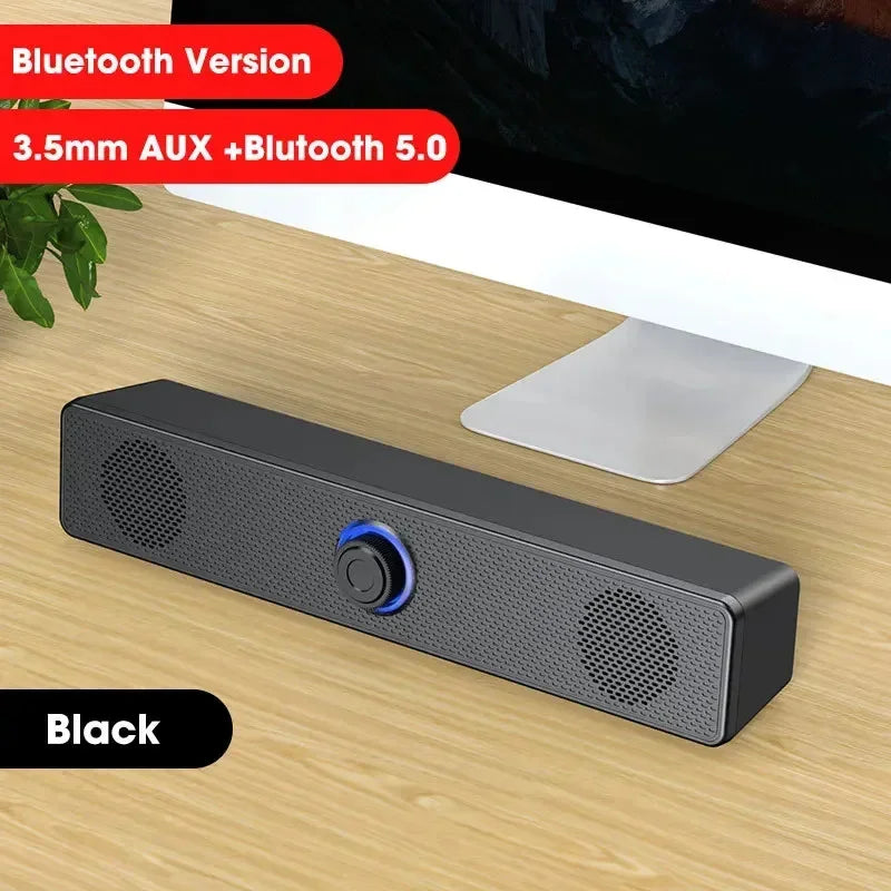 Wired Bluetooth Speaker USB Powered Soundbar