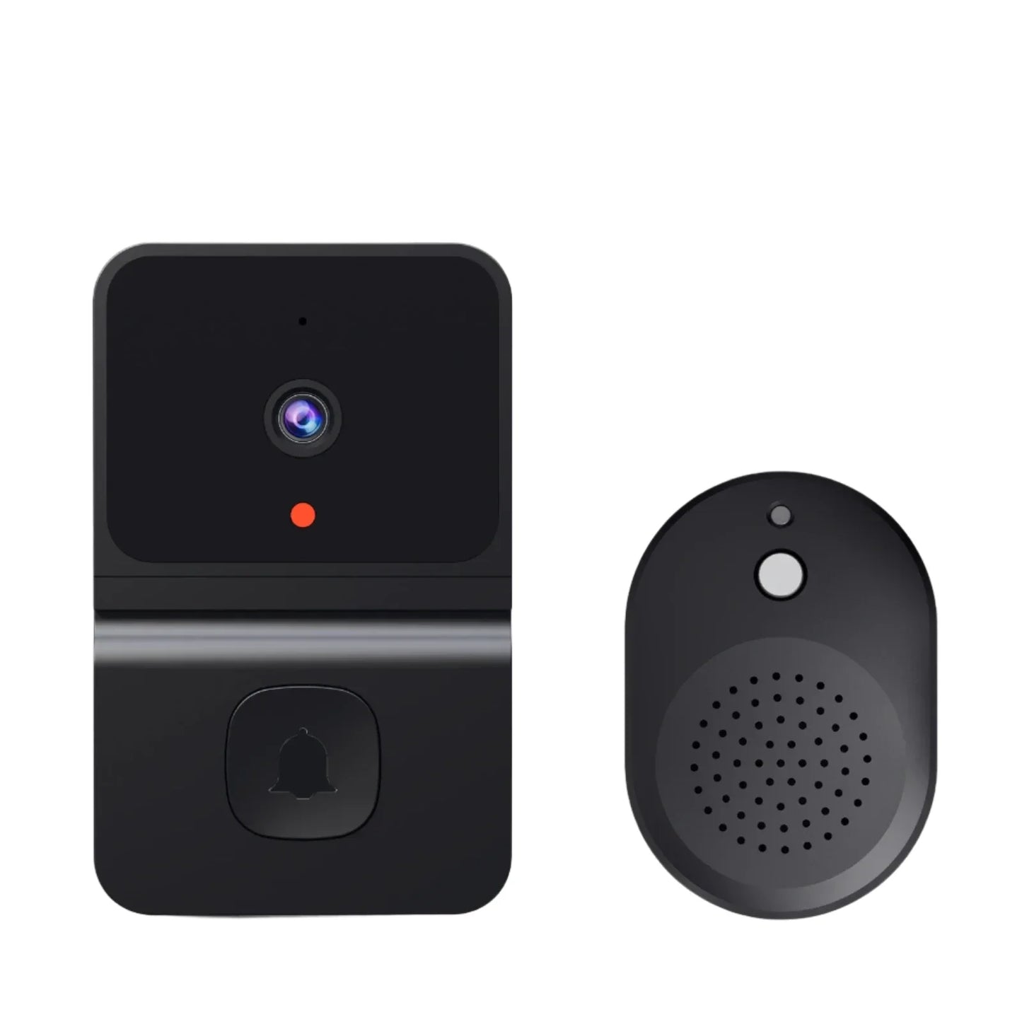 Wireless Doorbell WiFi Camera with Night Vision & Voice Intercom