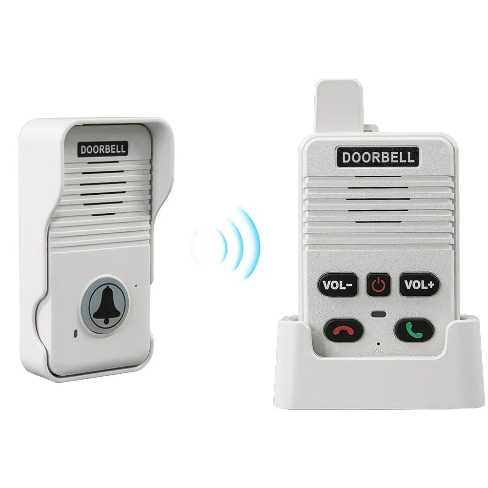 Wireless Voice Duplex Intercom Doorbell (200M Range)