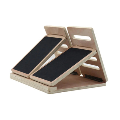 Wooden Slant Board - 4 Angle Yoga Accessory
