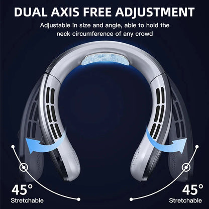 Portable Neck Fan with USB Rechargeable