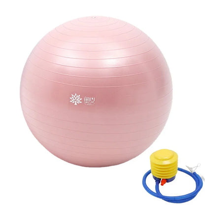 Yoga Ball Anti-Burst with Pump Stability & Balance