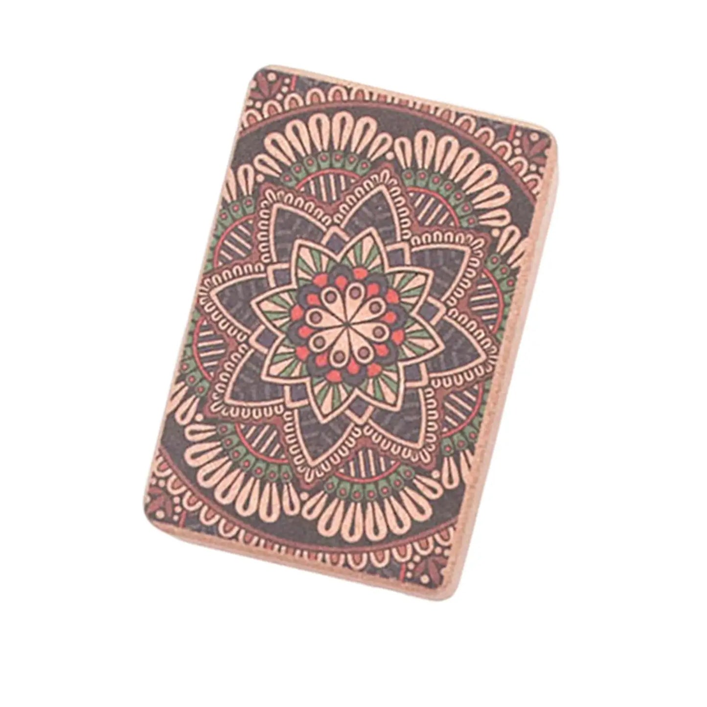 Non-Slip Cork Yoga Block for Flexibility & Support (Pink)