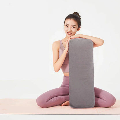 Rectangular Yoga Bolster Pillow for Meditation