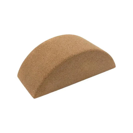 Yoga Cork Block Anti-Slip Training Exercise Brick (Beige)