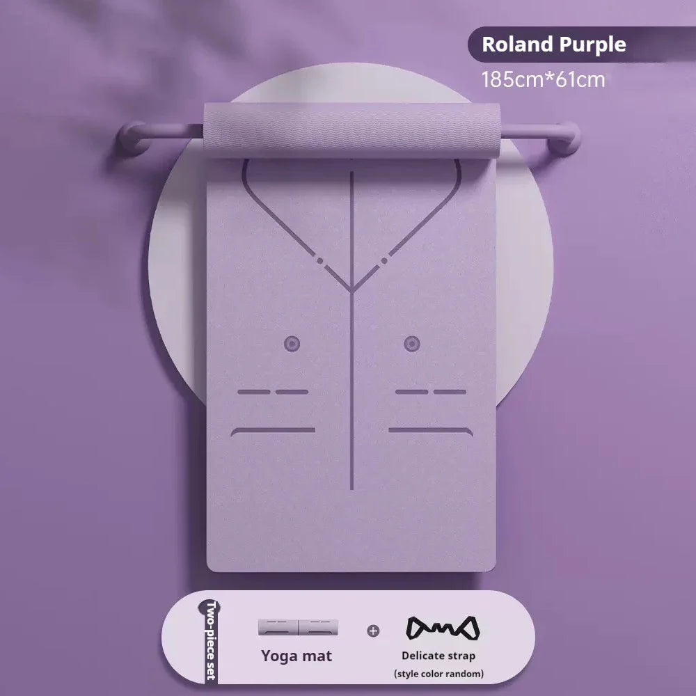 Anti-Slip Yoga Mat for Home Fitness