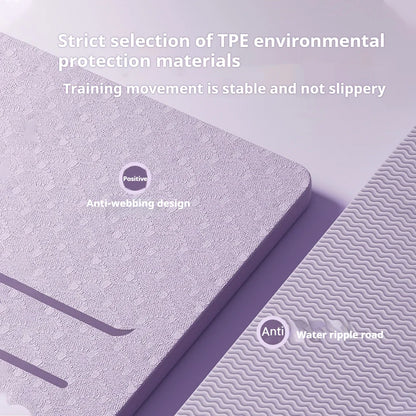 Anti-Slip Yoga Mat for Home Fitness