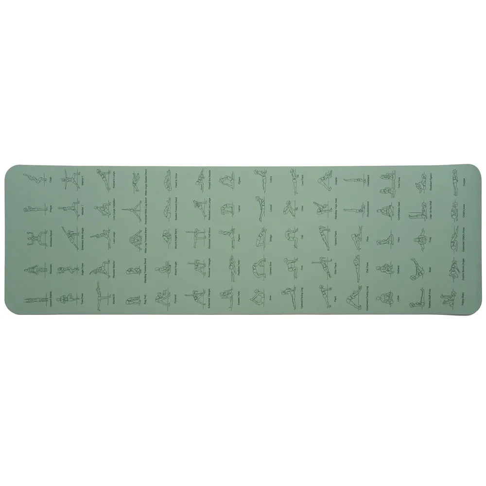Non-Slip Yoga Mat TPE Extra Thick