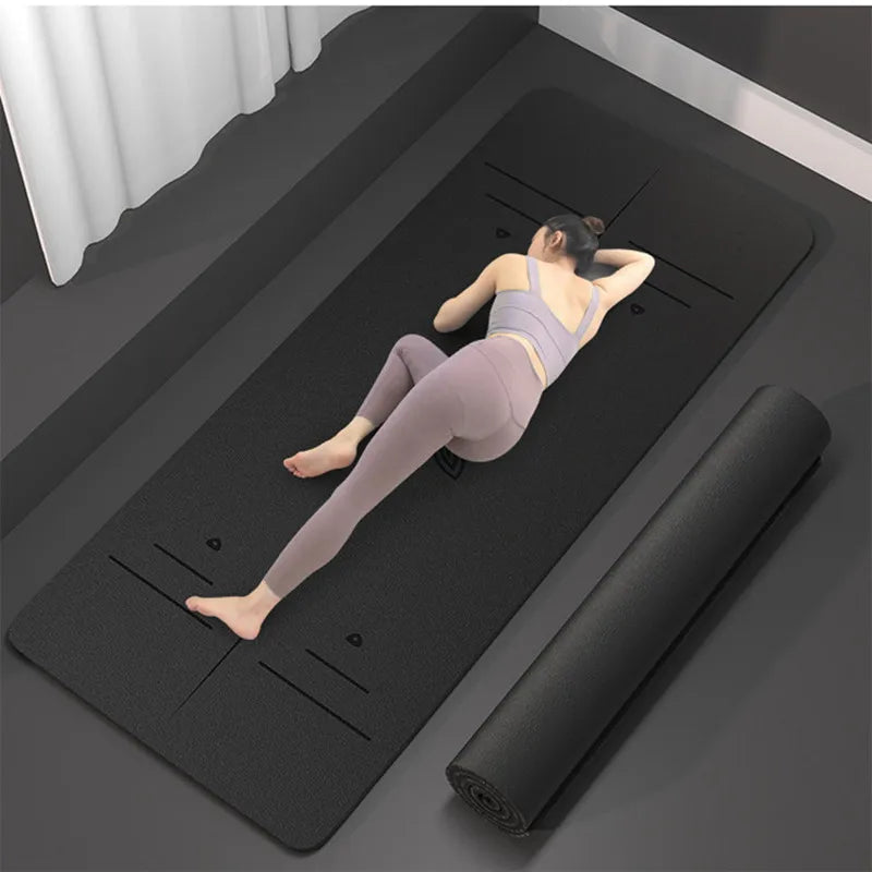 Foldable Non-Slip Rubber Yoga Mat